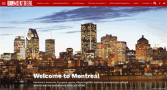 Desktop Screenshot of montrealvisitorsguide.com